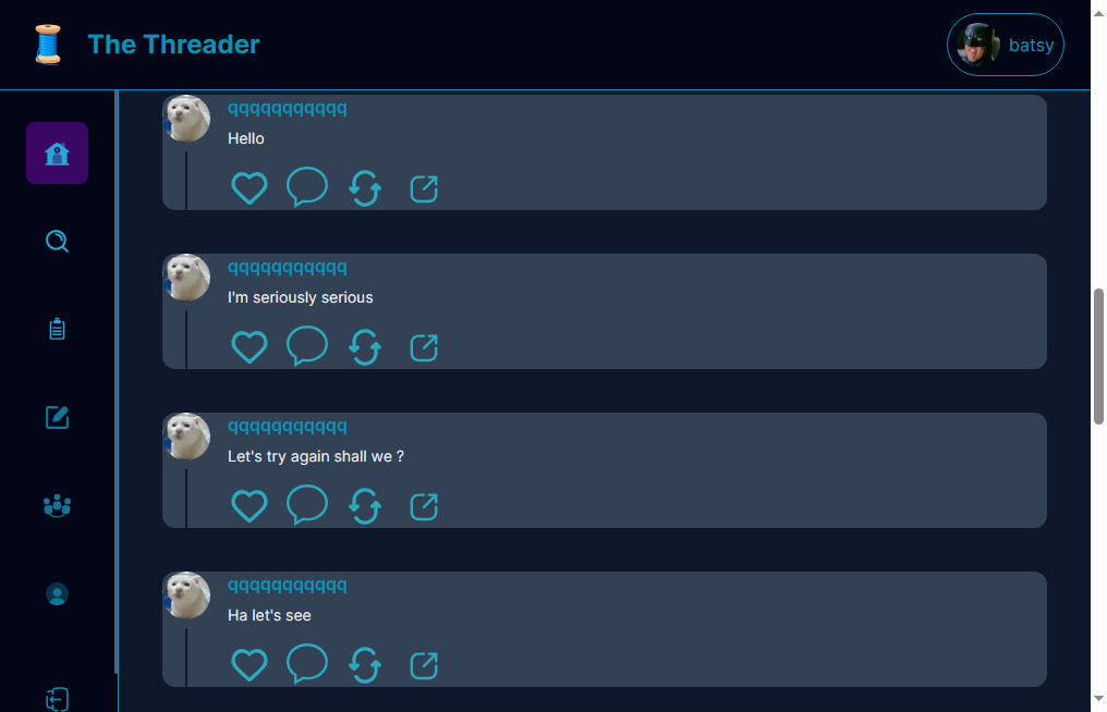 The Threader project